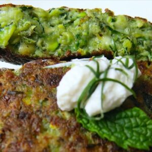 Greek style frozen zucchini croquettes (balls) 7x1kg/case code ZF code 495