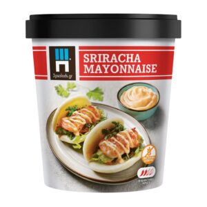 Greek style SRIRACHA MAYO SAUCE 3P 1kg/bucket code 004268