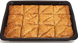 Greek frozen baklava in tray 24pcs/tray ZF code 55