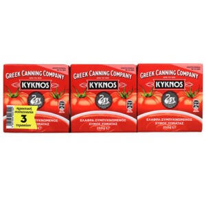 Greek tomato juice-paste KYKNOS PASSATA 3x250gr