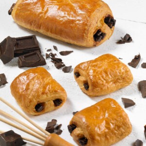 Greek style frozen baton chocolate croissant HZ 40x210gr/case code 160756