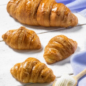 Greek style frozen margarine vegan croissant 50x120gr HZ code 160471