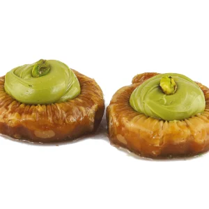 Greek style frozen mini nest pistachio in chocolate in syrup PASTAKI code 7041