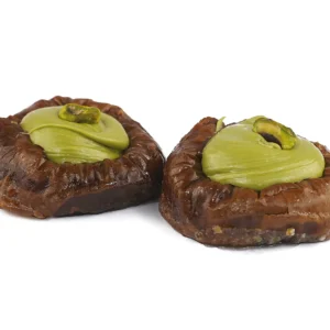 Greek style frozen mini chocolate nest filled w pistachio cream in syrup PASTAKI code 7042