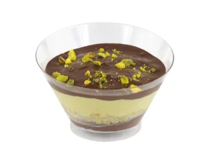Greek style frozen individual DUBAI PREMIUM cake in bowl 180gr PASTI code 4011