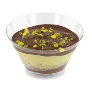 Greek style frozen individual DUBAI PREMIUM cake in bowl 180gr PASTI code 4011