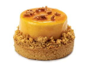 Greek style frozen individual APPLE w caramel tart PASTI code 6104