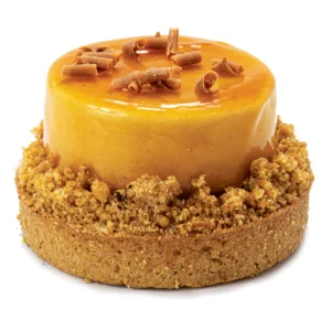 Greek style frozen individual APPLE w caramel tart PASTI code 6104