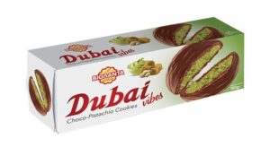 Greek oat cookies VIOLANTA filled w Dubai choco 180gr code