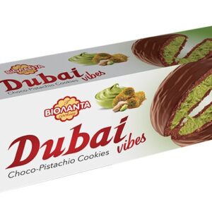 Greek oat cookies VIOLANTA filled w Dubai choco 180gr code
