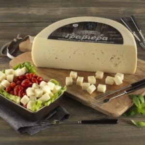Greek authentic cheese GRAVIERA sheep milk (wheel) approx. 3kg KALA VOUNA