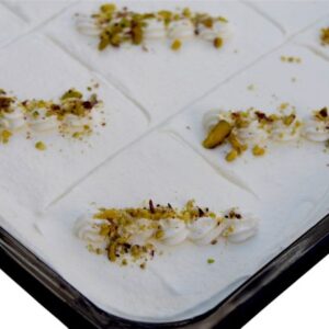 Greek traditional frozen Ekmek kadaifi in tray 12pcs/tray MELITROPON code 6149