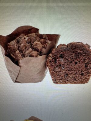 Greek frozen CHOCO CHIPS muffin 16pcs /case 110gr ZS code 57083