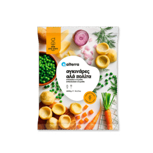 Packaged frozen retail artichokes a la polita 10x1kg ALTERRA 04001400001