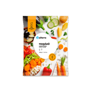Packaged homemade retail vegetable medley (briam) 10x1kg ALTERRA 94001400004