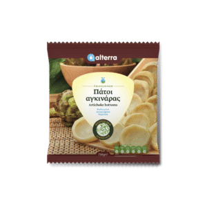 Greek packaged frozen IQF Greek artichokes bottoms 12×750 ALTERRA 31001400001