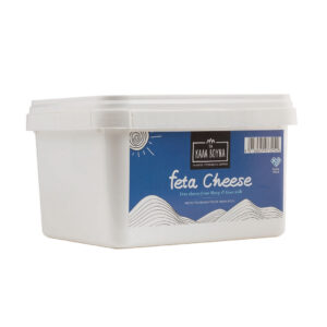 Greek PDO feta cheese in brine KALA VOUNA 4kg/case 100gr slices