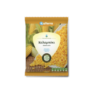 Packaged frozen retail IQF sweet corn 20x450gr ALTERRA 15001400001