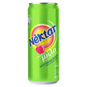 Greek canned fizzy drink apple NEKTAR 24x330ml