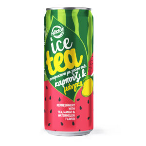 Greek canned ice tea mango and watermelon NEKTAR 24x330ml