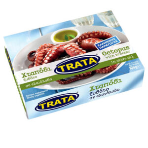 Greek canned octopus in vinegar TRATA 100gr