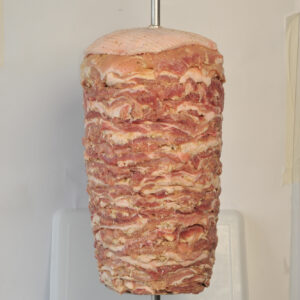 Greek frozen pork gyros 60-40 Belly-Shoulder GREEK FARM code 131099001