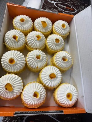 Greek style frozen individual EXOTIC FRUITS cake 12x195gr ZS code 51057