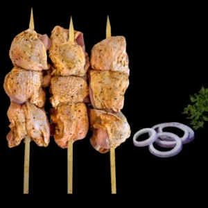 Greek frozen tradit. chicken marinated KONTOSOUVLI retail pack GREEK FARM 600gr code 132099005