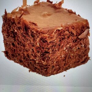 Greek style frozen individual CARAMEL SQUARED cake 15x150gr ZS code 51011