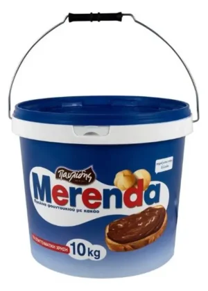Greek chocolate sperad MERENDA hazelnut 10kg code 4256046