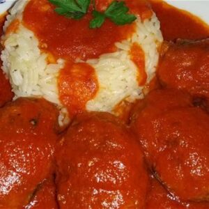 Greek frozen beef meat balls w tomatosauce/herbs 3x2000gr SPITRO P4222088