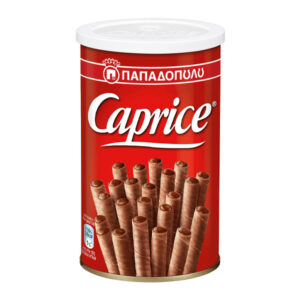 Greek choclate waffer CAPRICE choco cigars PAPADOPOULOU 20x115gr
