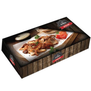 Grill box LUXURY single portion 25x13x5 10kg/pack TAF