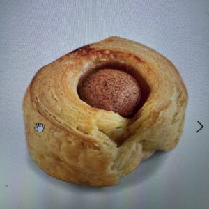 Greek style frozen puff pastry mini sausage STS 7kg/case code PI-007