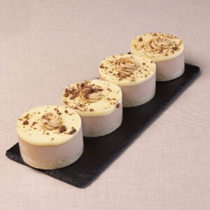 Frozen individual HAZELNUT CREAM cheese cake 16pcs/case SUGVA