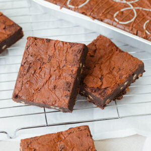 Frozen individual BELGIAN TRIPLE CHOCOLATE brownie 20pcs/case SUGVA