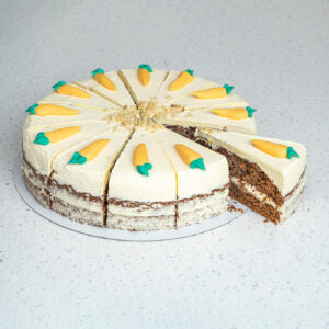 Frozen pre-cut CARROT CAKE 12pcs SUGVA