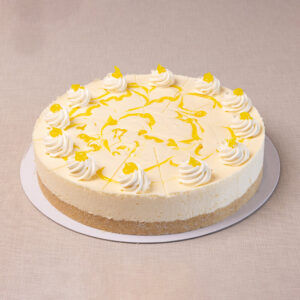 Frozen pre-cut LEMON cheese cake 10″ 12pcs SUGVA