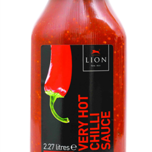 Very hot chilli sauce LION 2×2,27lt code LIO002