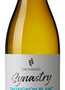 Greek white wine SYNASTRY SAUVIGNON BLANC ZACHARIAS 12x750ml